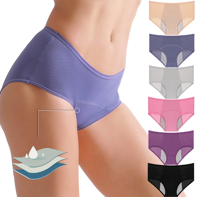 Period Panty Absorbent - Kadınlar için Adet Dönemi İç Çamaşırı,