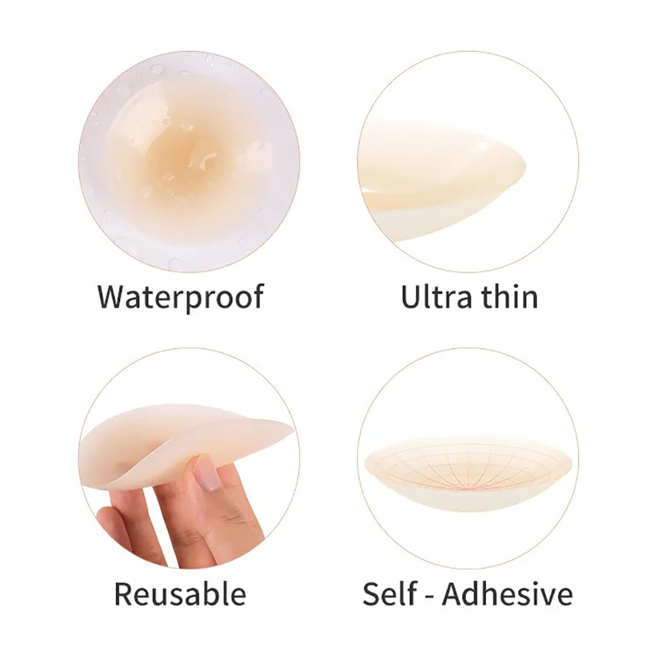 Yeniden Kullanılabilir Silikon - Nipple Cover Pasties incelemesi ve fiyatı