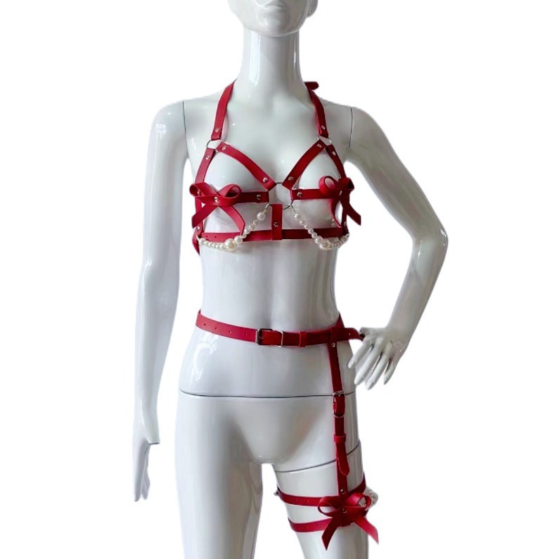 Seksi Deri Koşum Kadın Set Vüc - Garter Belt Set incelemesi ve fiyatı